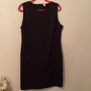 Old Navy Black Dress with Back Zipper Size XL
